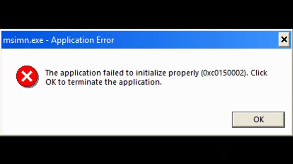 winrar exe application error